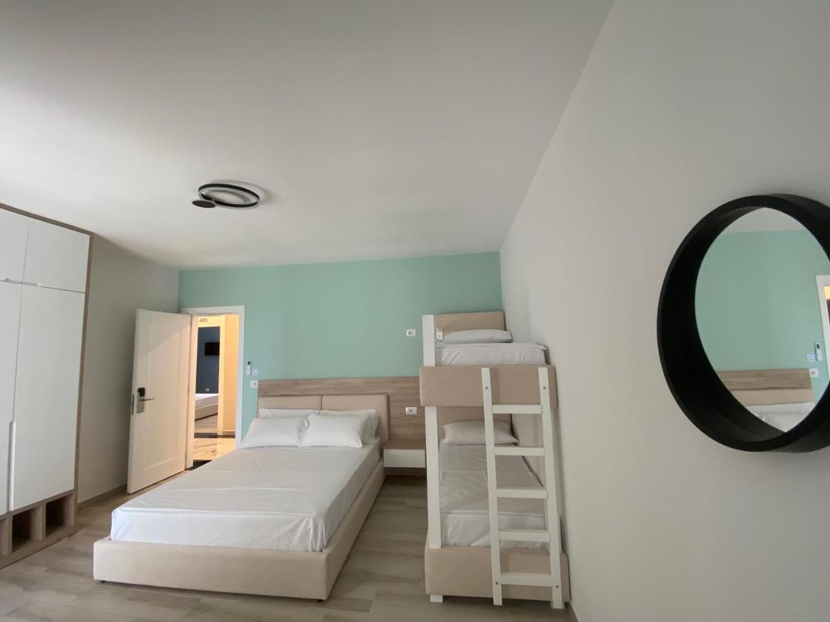 Helena Hotel Shengjin Bagian luar foto